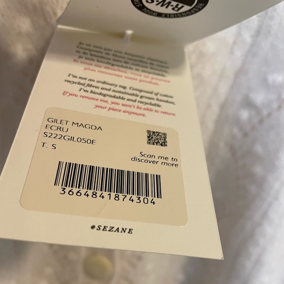 BNWT Sezane MAGDA CARDIGAN - Picture 4 of 8